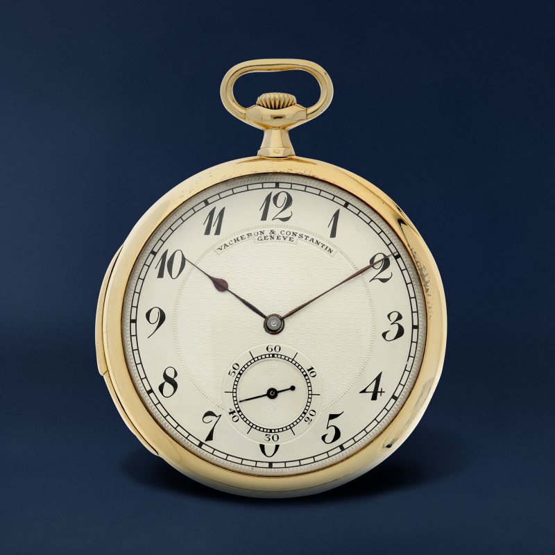 Vacheron Constantin Vintage A Yellow Gold Open Face Minute